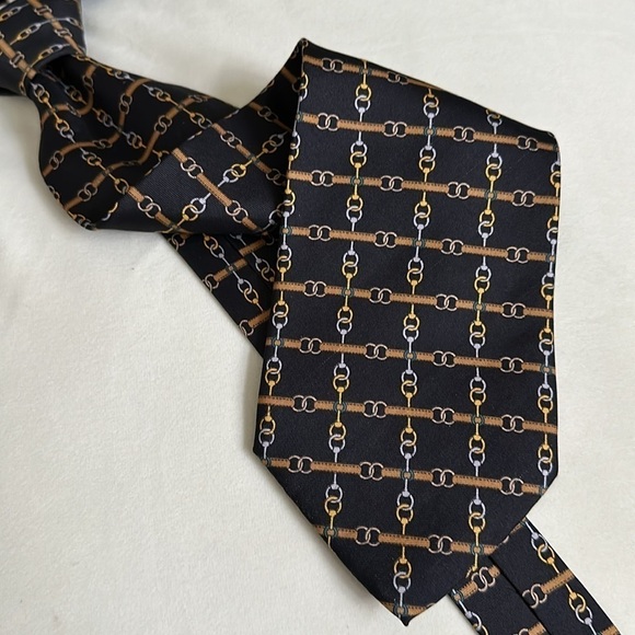 Vintage Paolo GUCCI Silk Tie - Picture 1 of 10